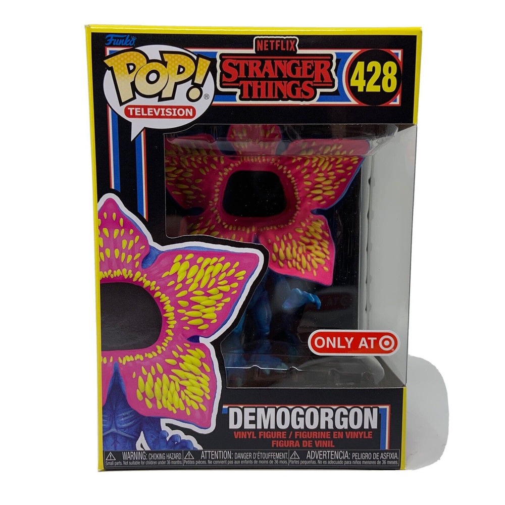 Funko POP!: Stranger Things Demogorgon Black Light  Target Exclusive